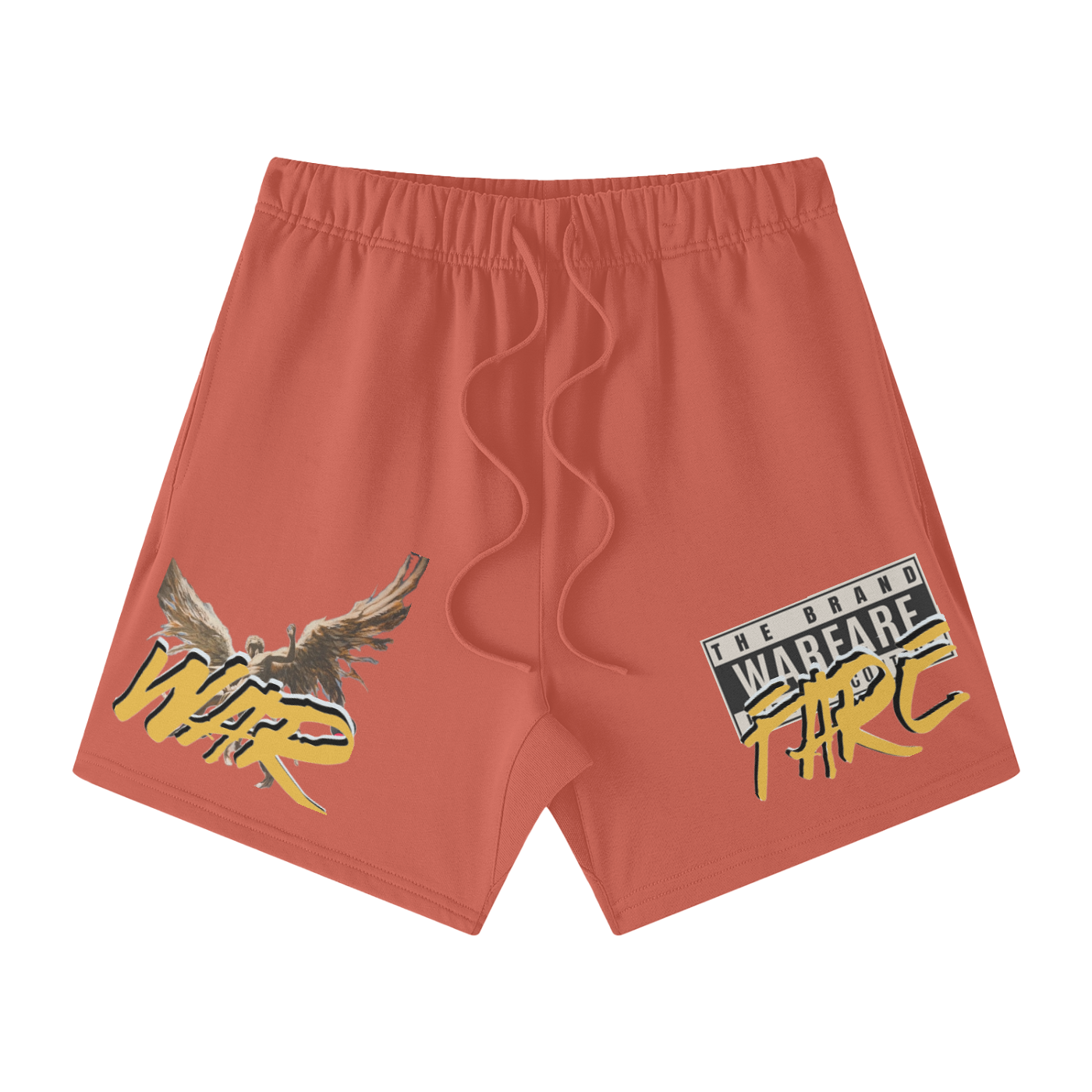 Streetwear Unisex Heavyweight Earth Tone 100% Cotton Shorts