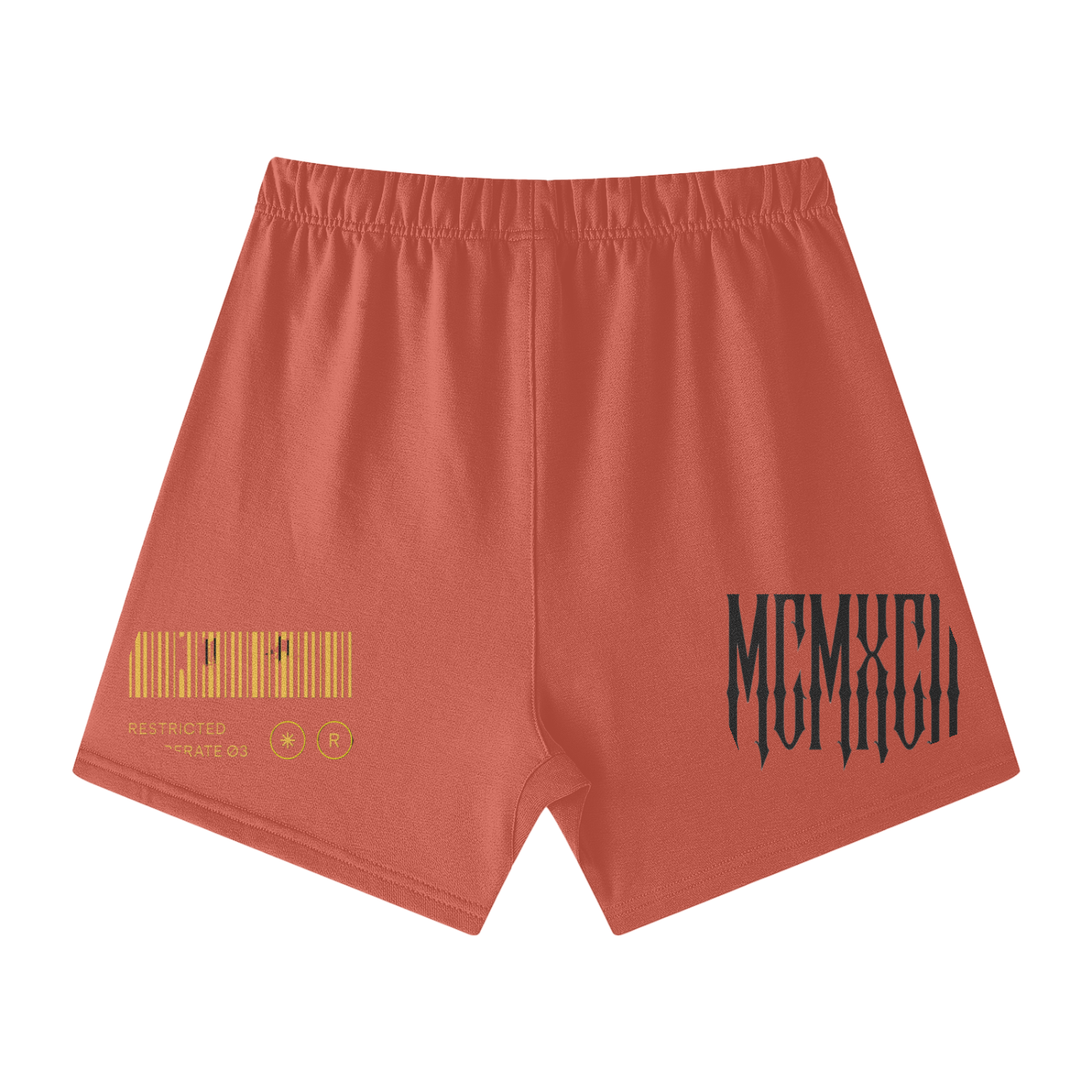 Streetwear Unisex Heavyweight Earth Tone 100% Cotton Shorts