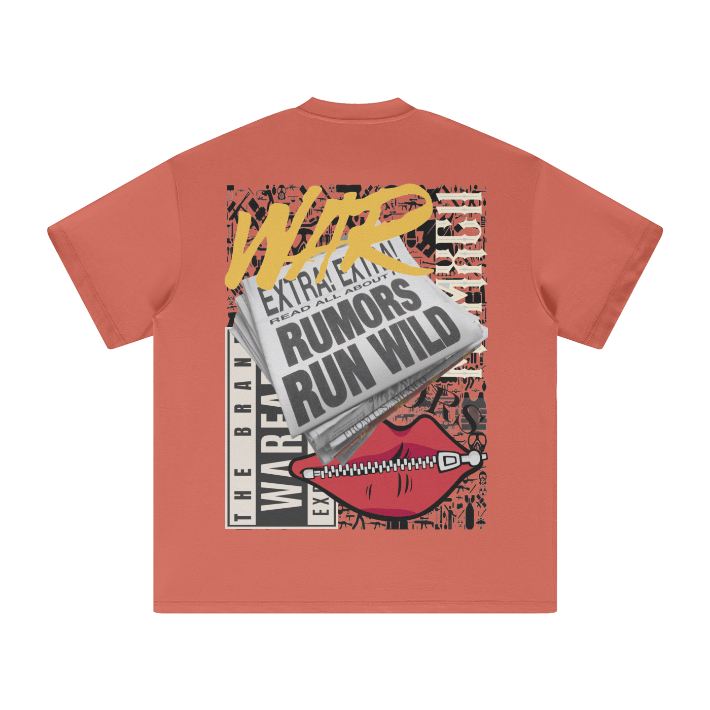 Rumors Heavyweight Earth Tone T-Shirt