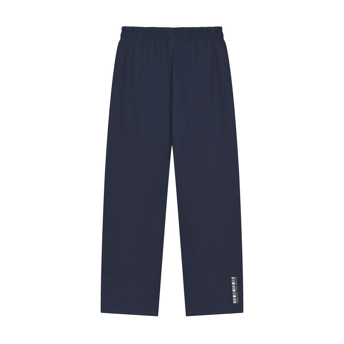 Solid Color Straight-Leg Sweatpants