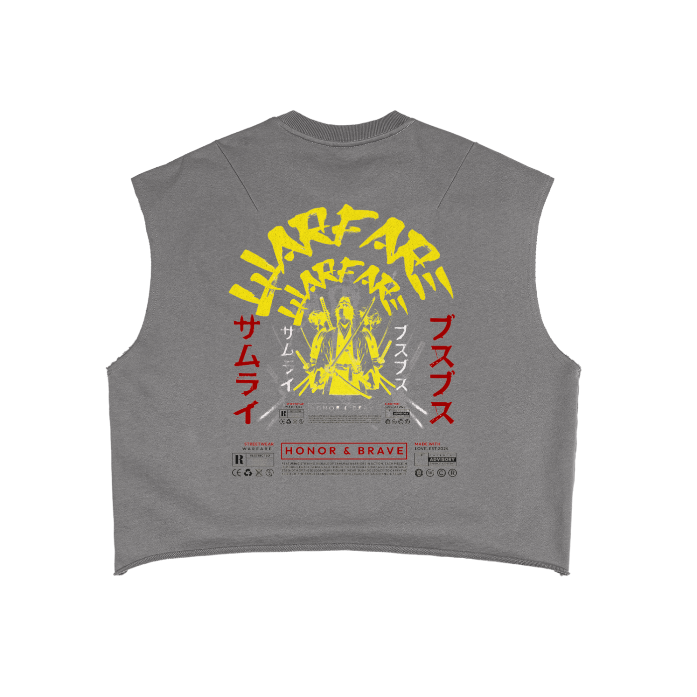 French Terry Boxy Tank Top