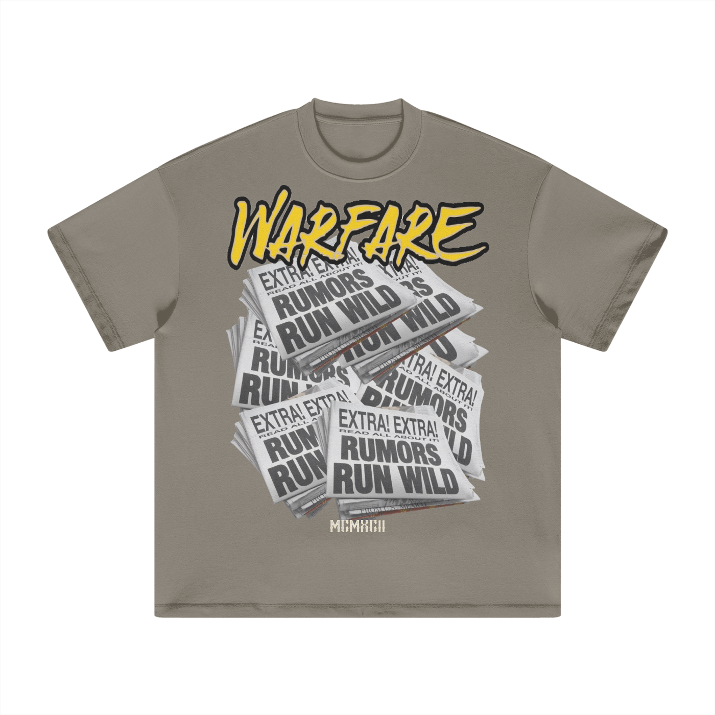 Rumors Heavyweight Earth Tone T-Shirt