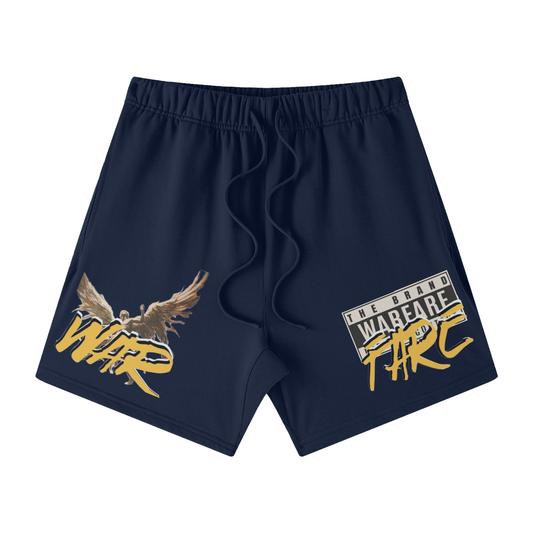 Streetwear Unisex Heavyweight Earth Tone 100% Cotton Shorts