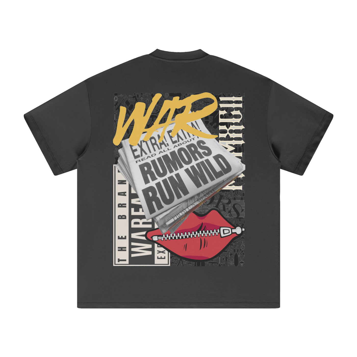Rumors Heavyweight Earth Tone T-Shirt