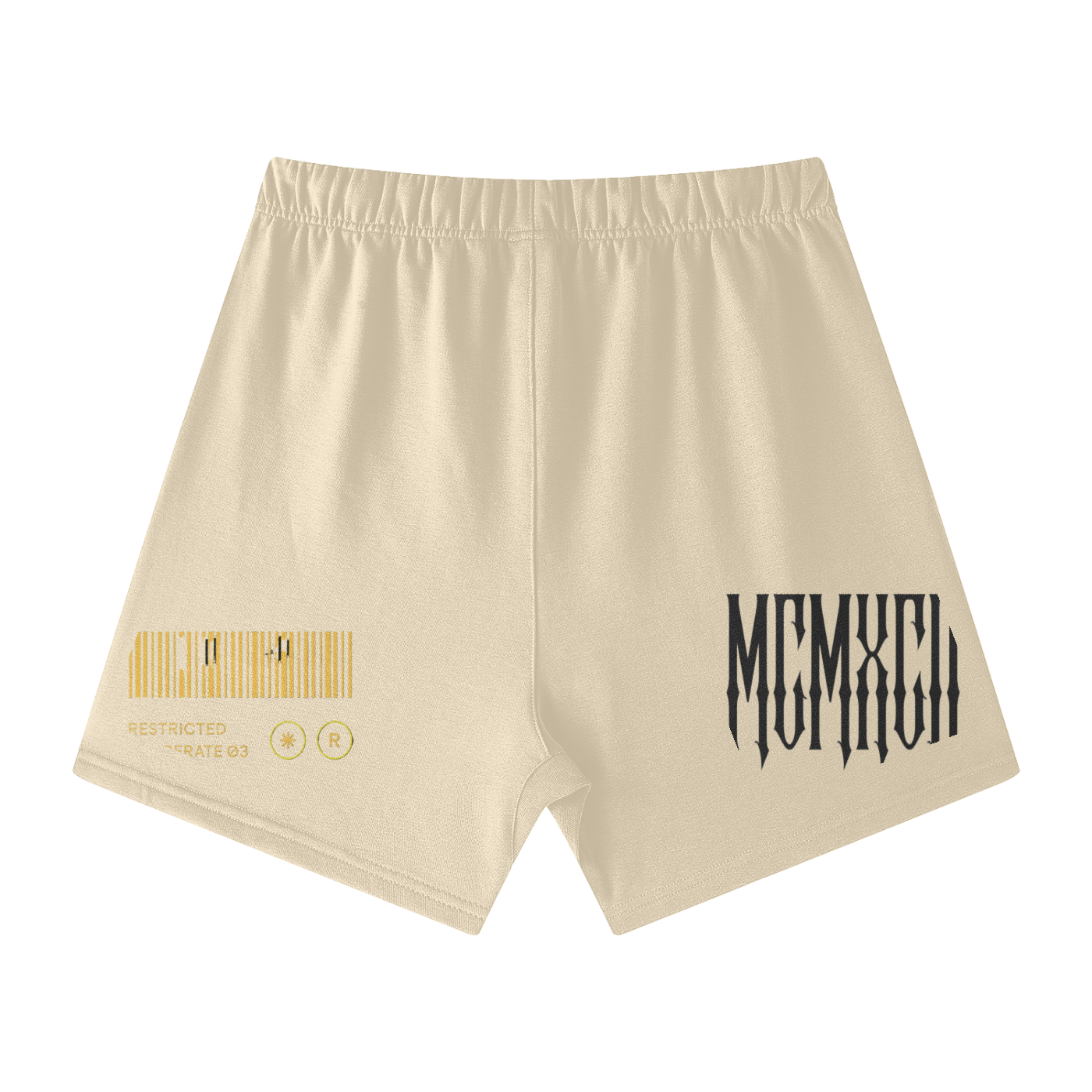 Streetwear Unisex Heavyweight Earth Tone 100% Cotton Shorts