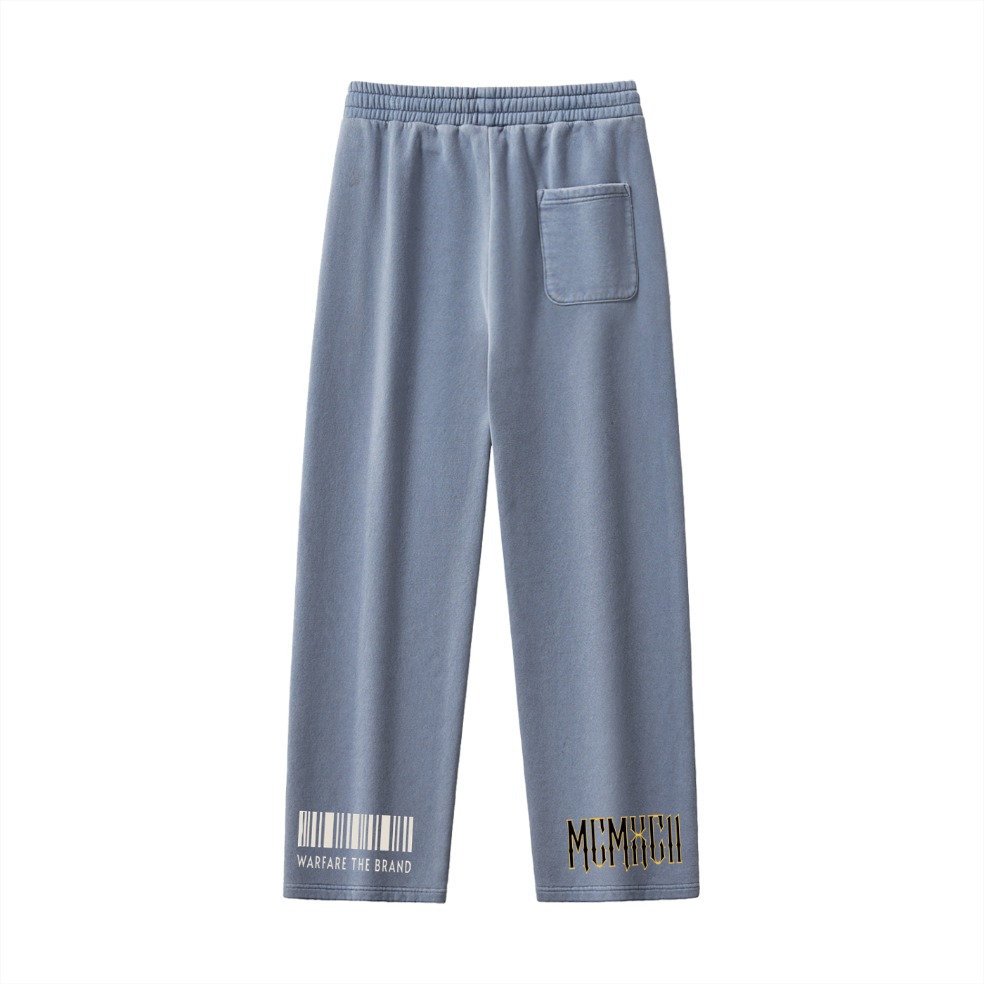 Frayed Enzyme Washed Fleece Sweatpants