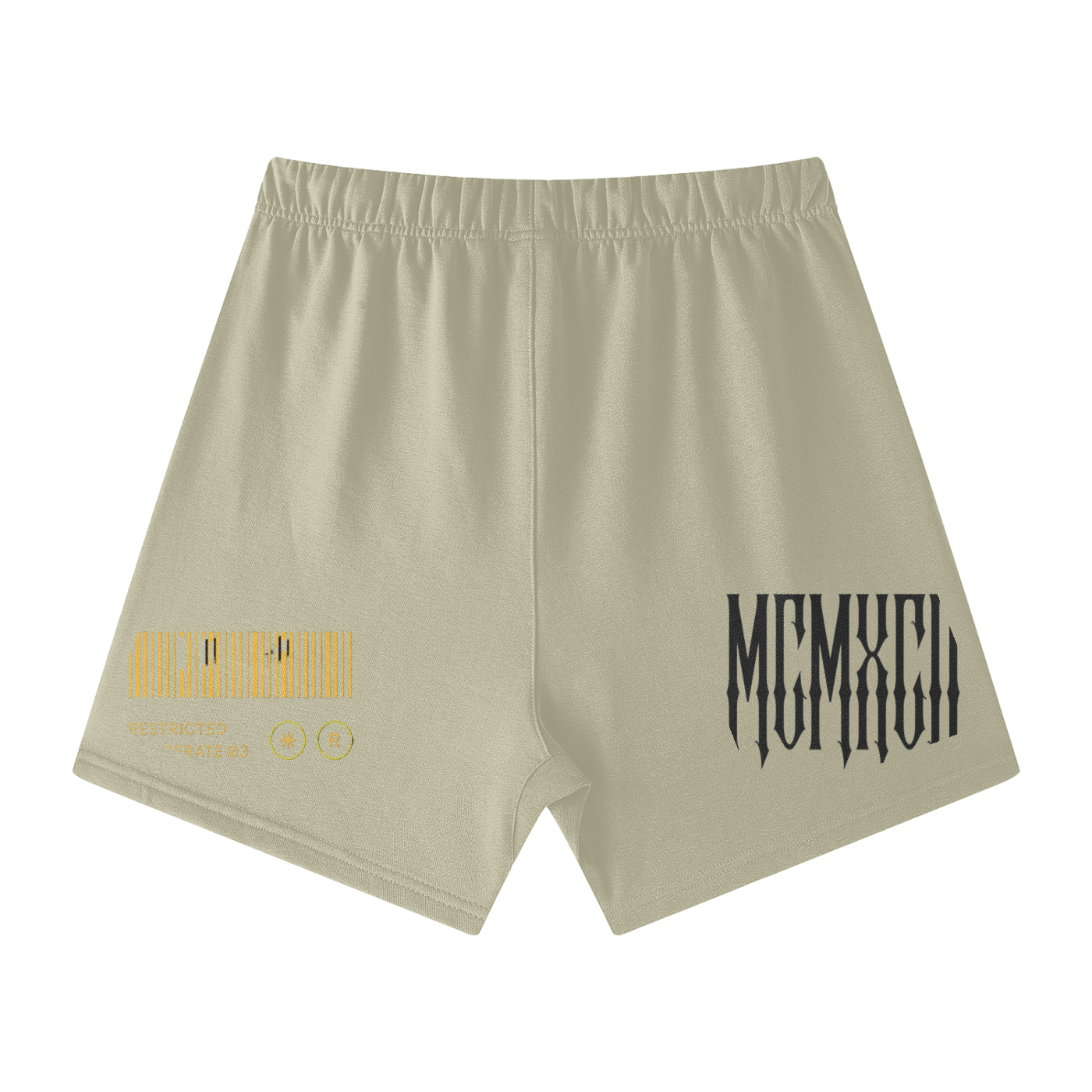 Streetwear Unisex Heavyweight Earth Tone 100% Cotton Shorts