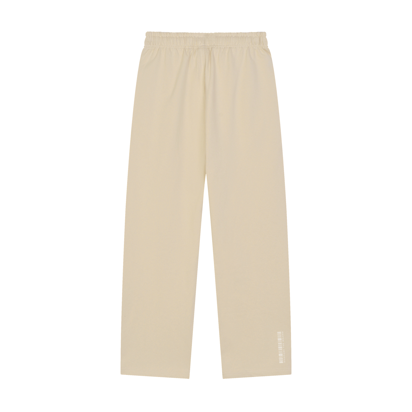 Solid Color Straight-Leg Sweatpants