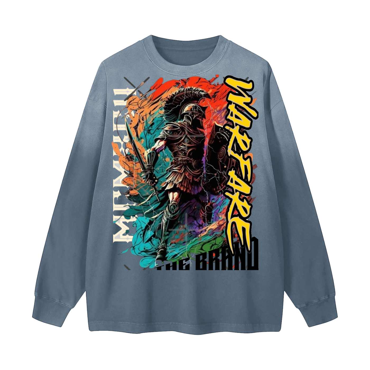 Gradient Washed Long Sleeve T-Shirt