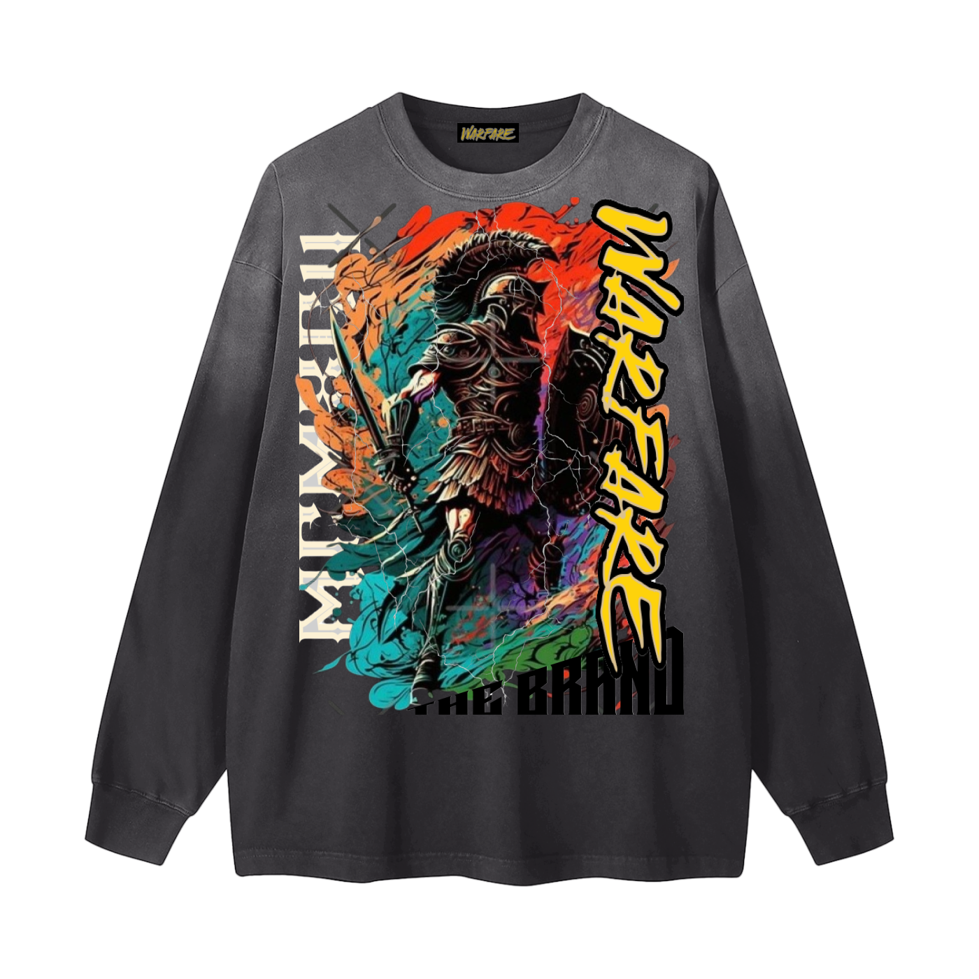 Gradient Washed Long Sleeve T-Shirt