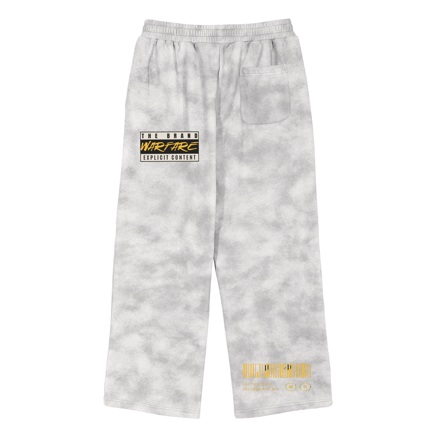 Dirty Washed Fleece Sweatpants