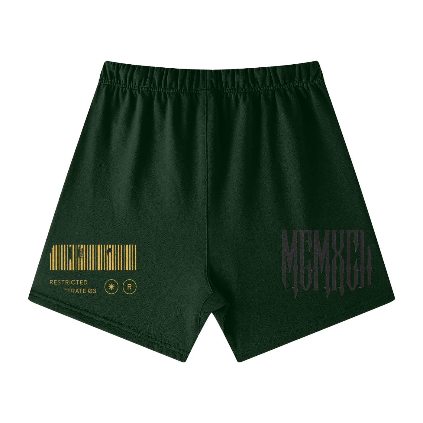 Streetwear Unisex Heavyweight Earth Tone 100% Cotton Shorts