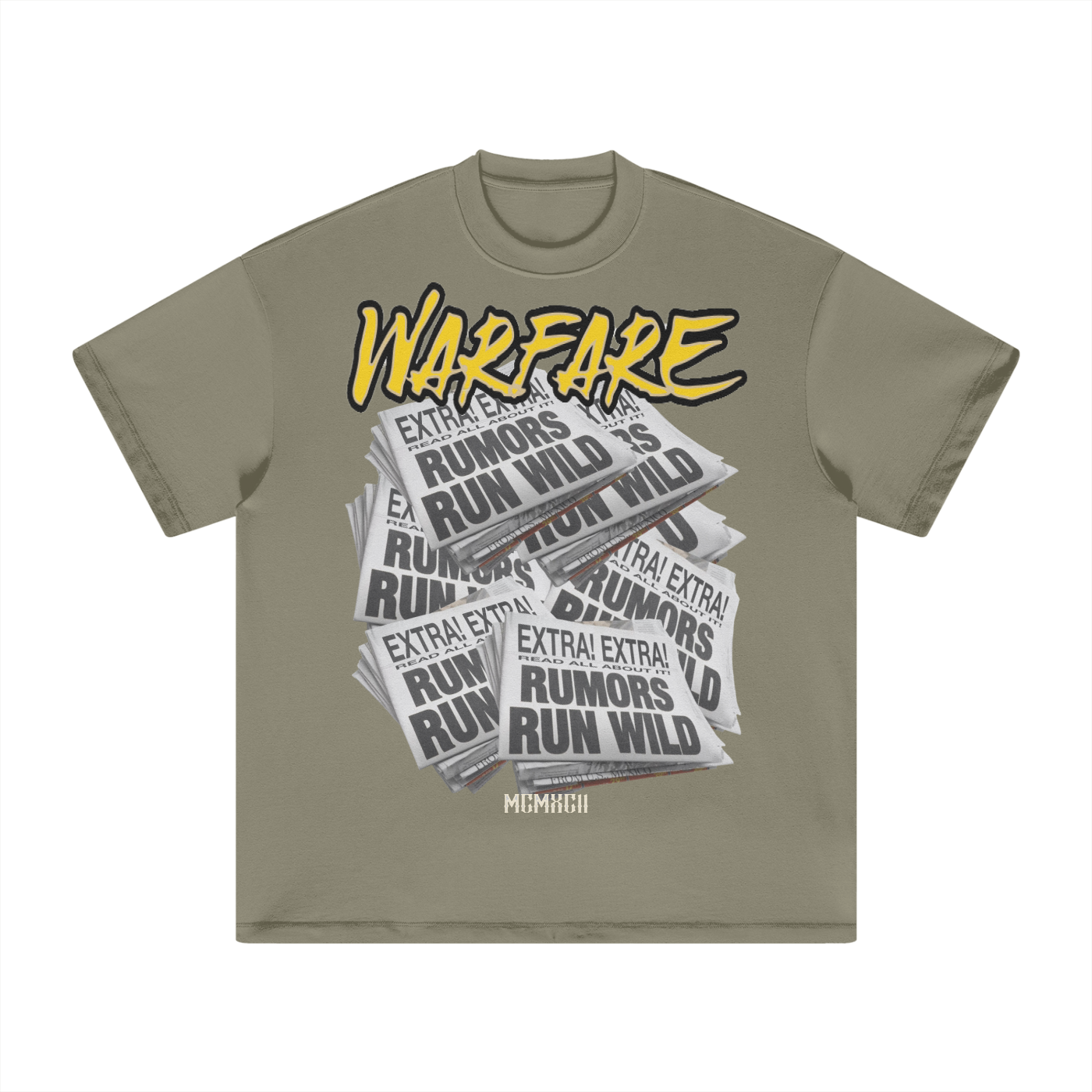 Rumors Heavyweight Earth Tone T-Shirt