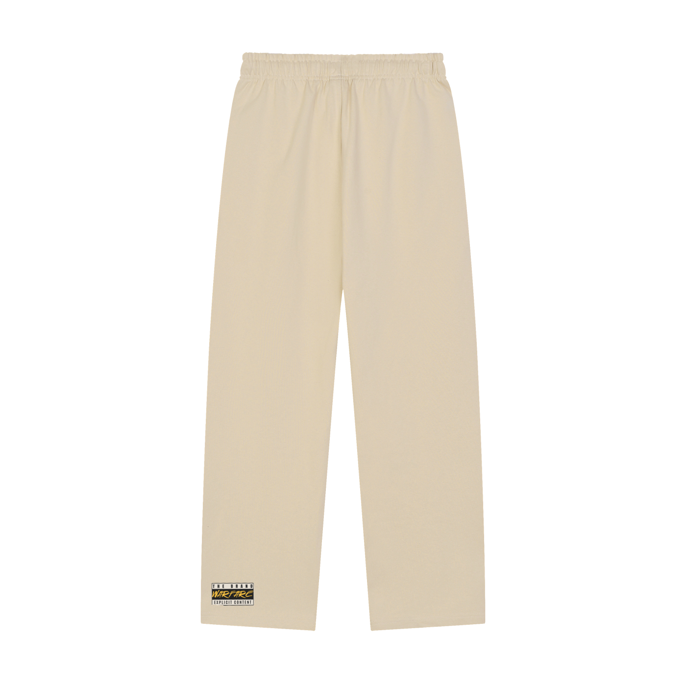 Solid Color Straight-Leg Sweatpants