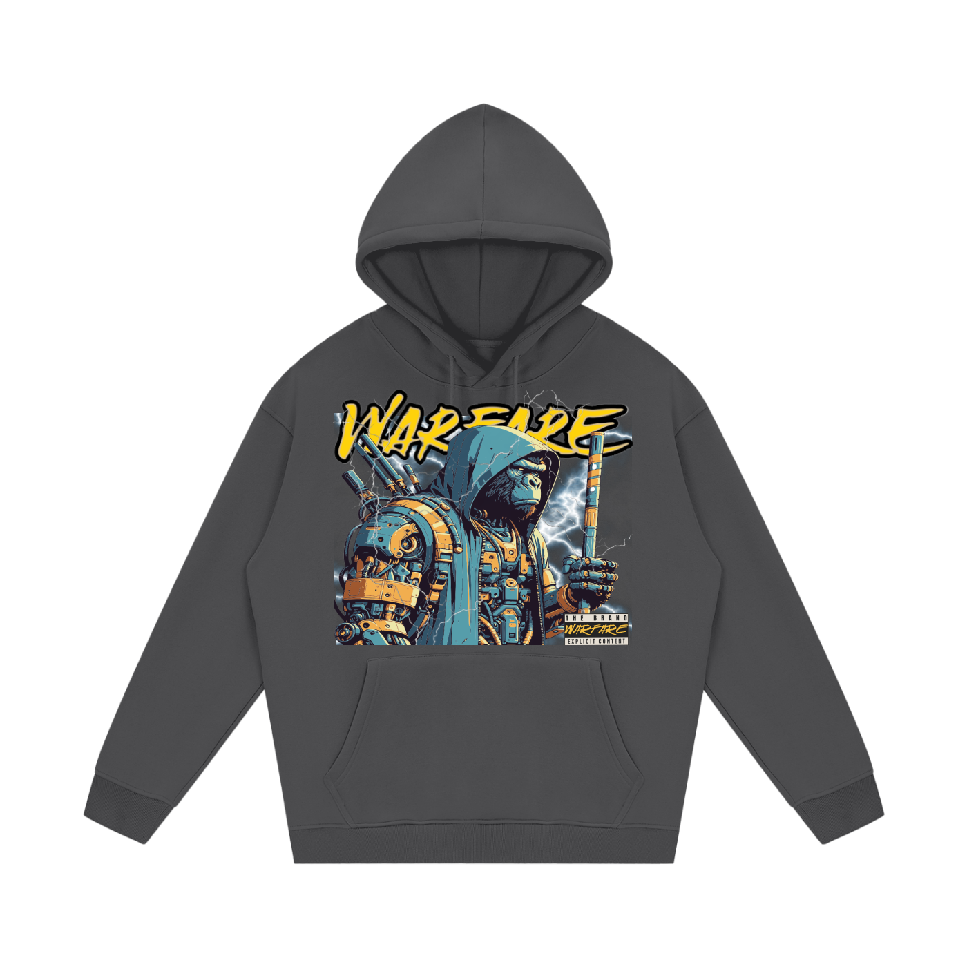 Streetwear Unisex Fleece Hoodie