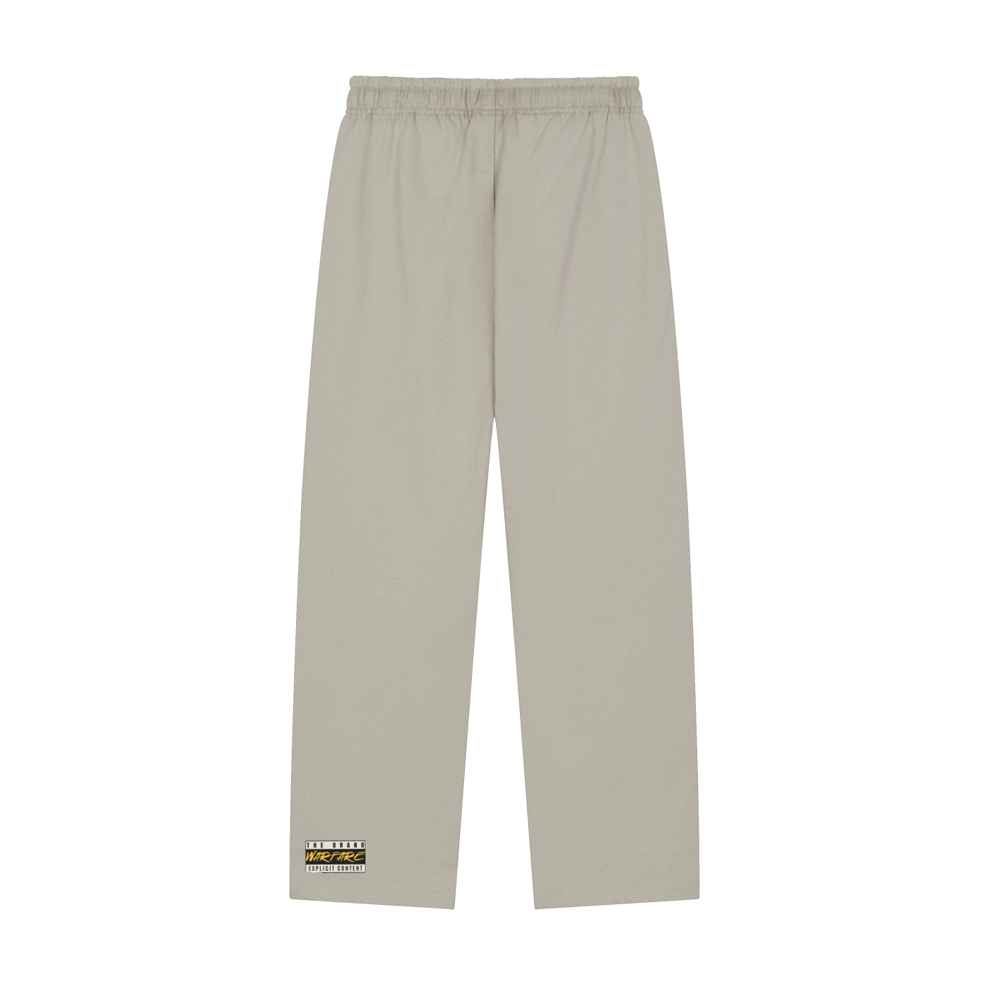 Solid Color Straight-Leg Sweatpants