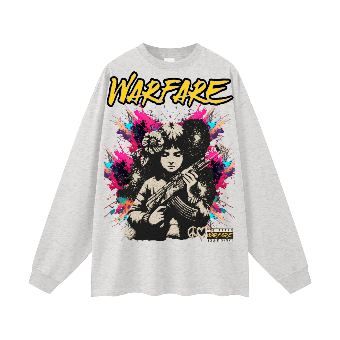 Oversized Unisex Long Sleeve T-Shirt