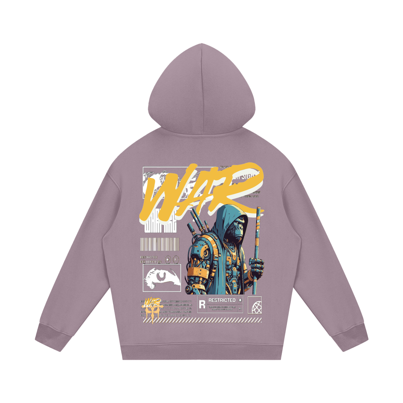 Streetwear Unisex Fleece Hoodie