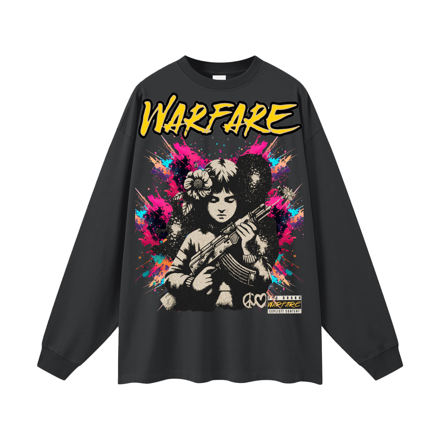 Oversized Unisex Long Sleeve T-Shirt