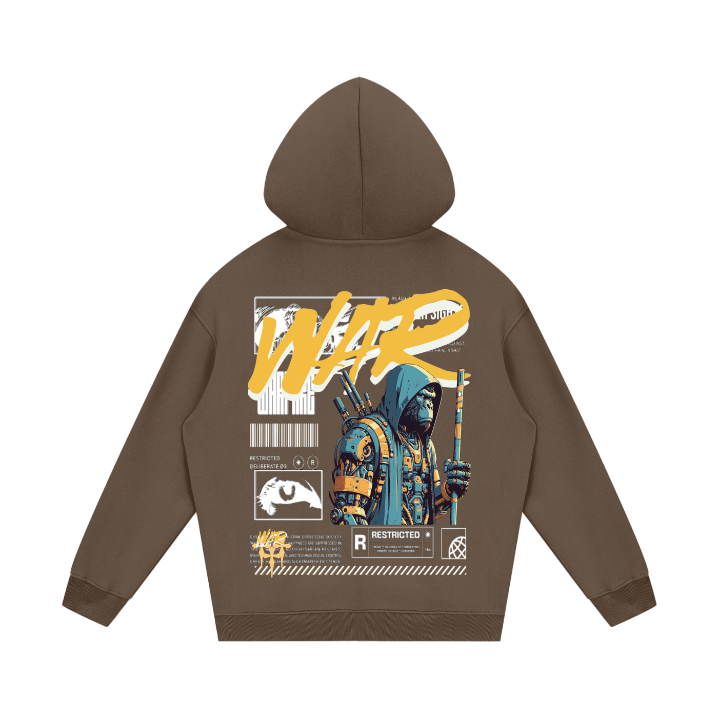 Streetwear Unisex Fleece Hoodie
