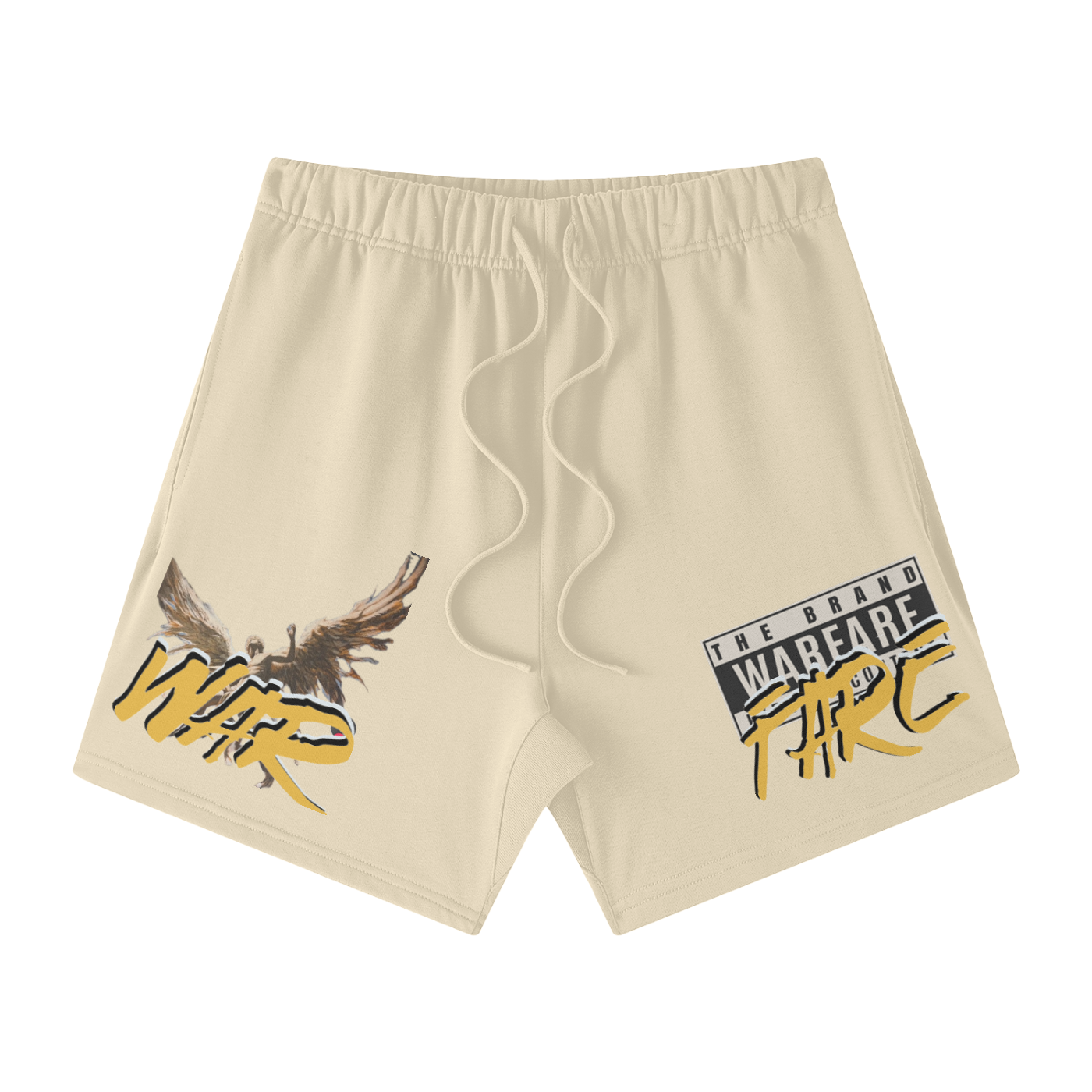 Streetwear Unisex Heavyweight Earth Tone 100% Cotton Shorts