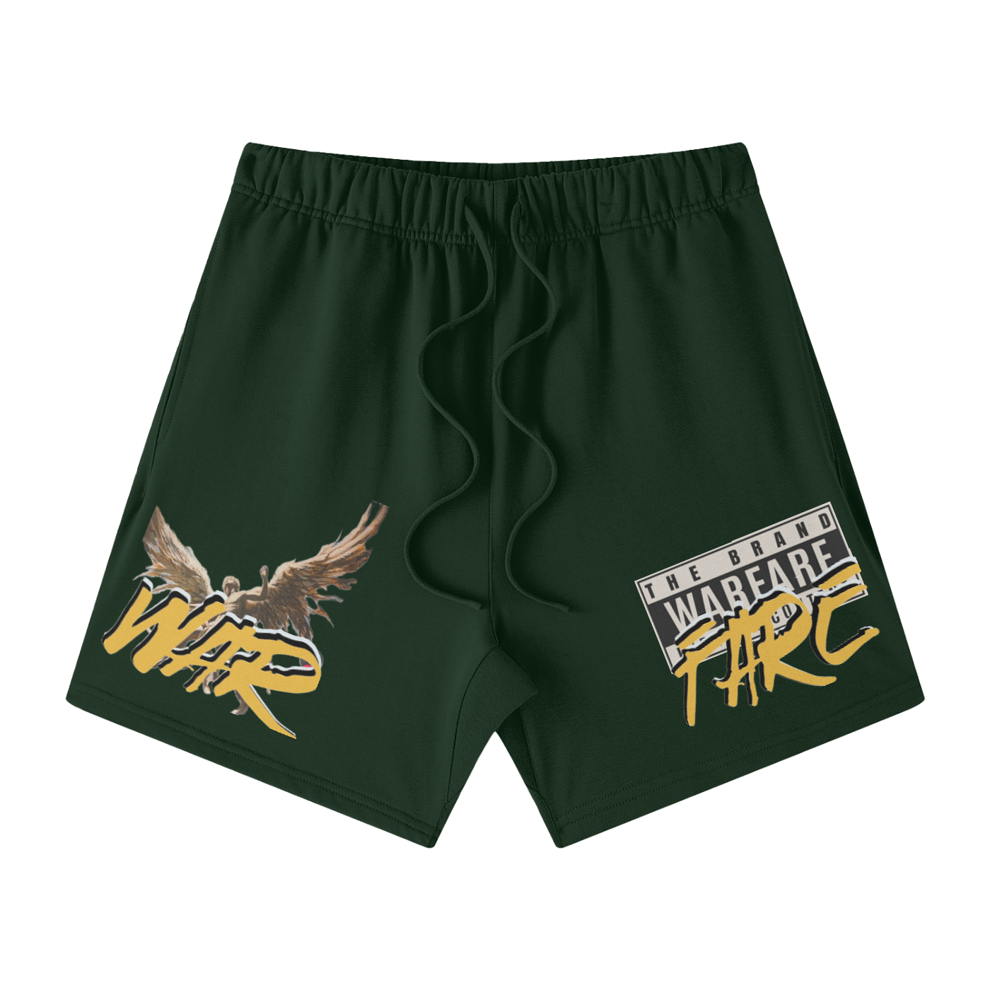 Streetwear Unisex Heavyweight Earth Tone 100% Cotton Shorts