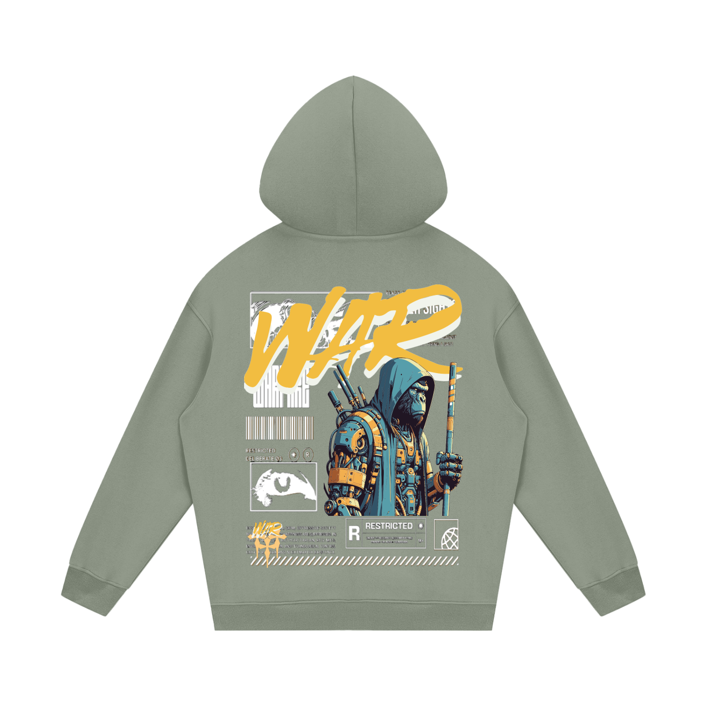 Streetwear Unisex Fleece Hoodie