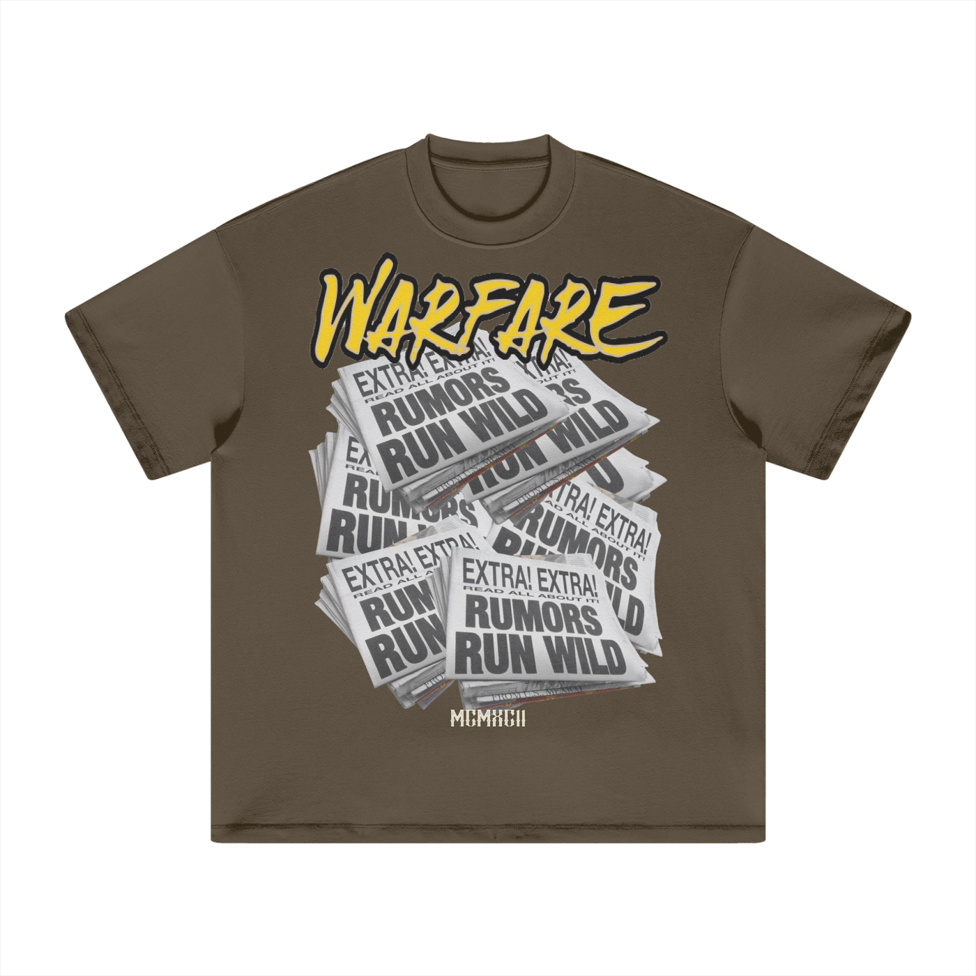 Rumors Heavyweight Earth Tone T-Shirt
