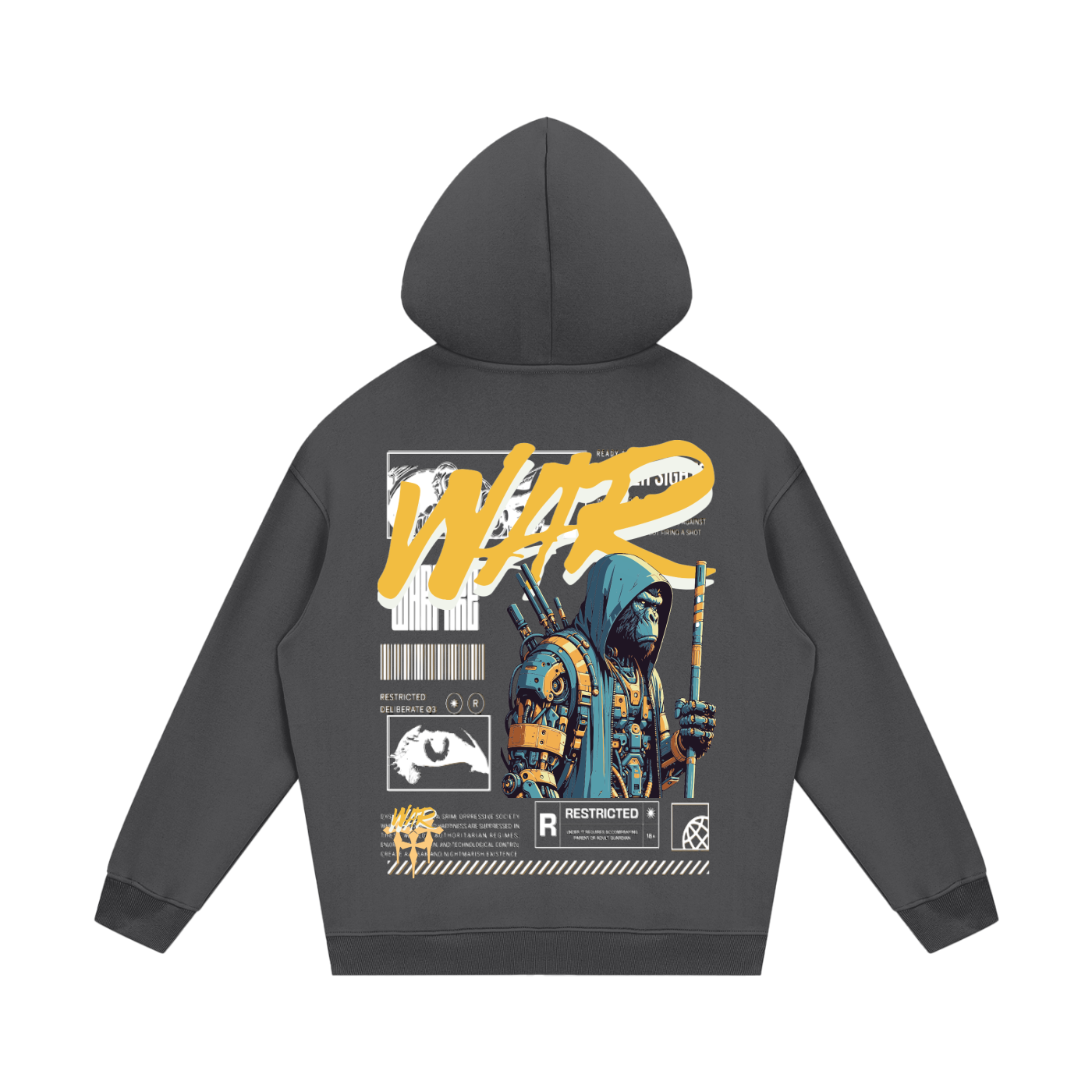 Streetwear Unisex Fleece Hoodie