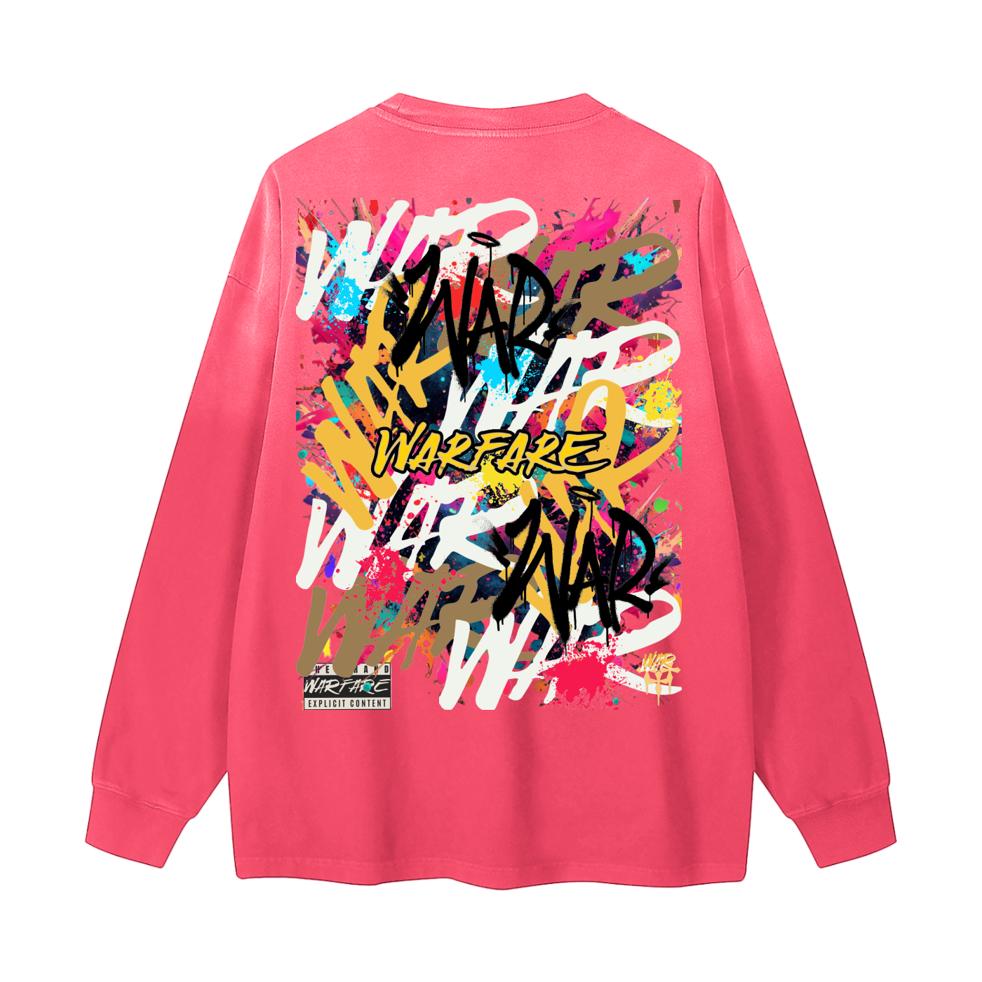 Gradient Washed Long Sleeve T-Shirt