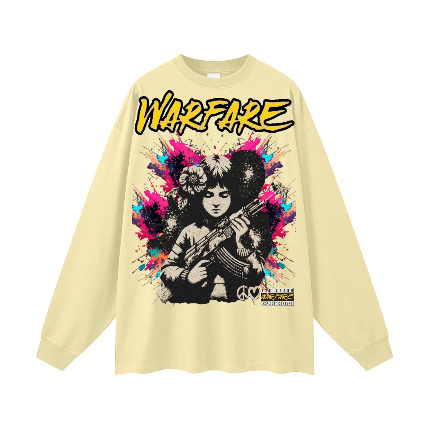 Oversized Unisex Long Sleeve T-Shirt