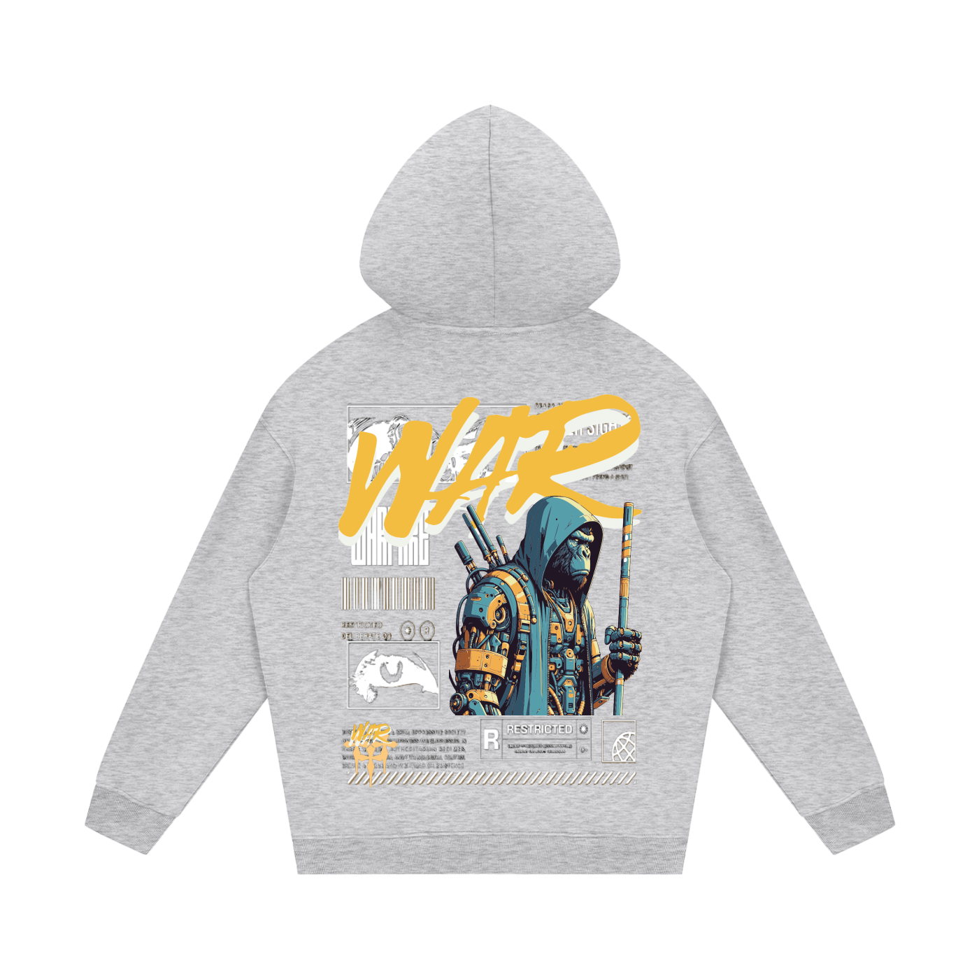 Streetwear Unisex Fleece Hoodie