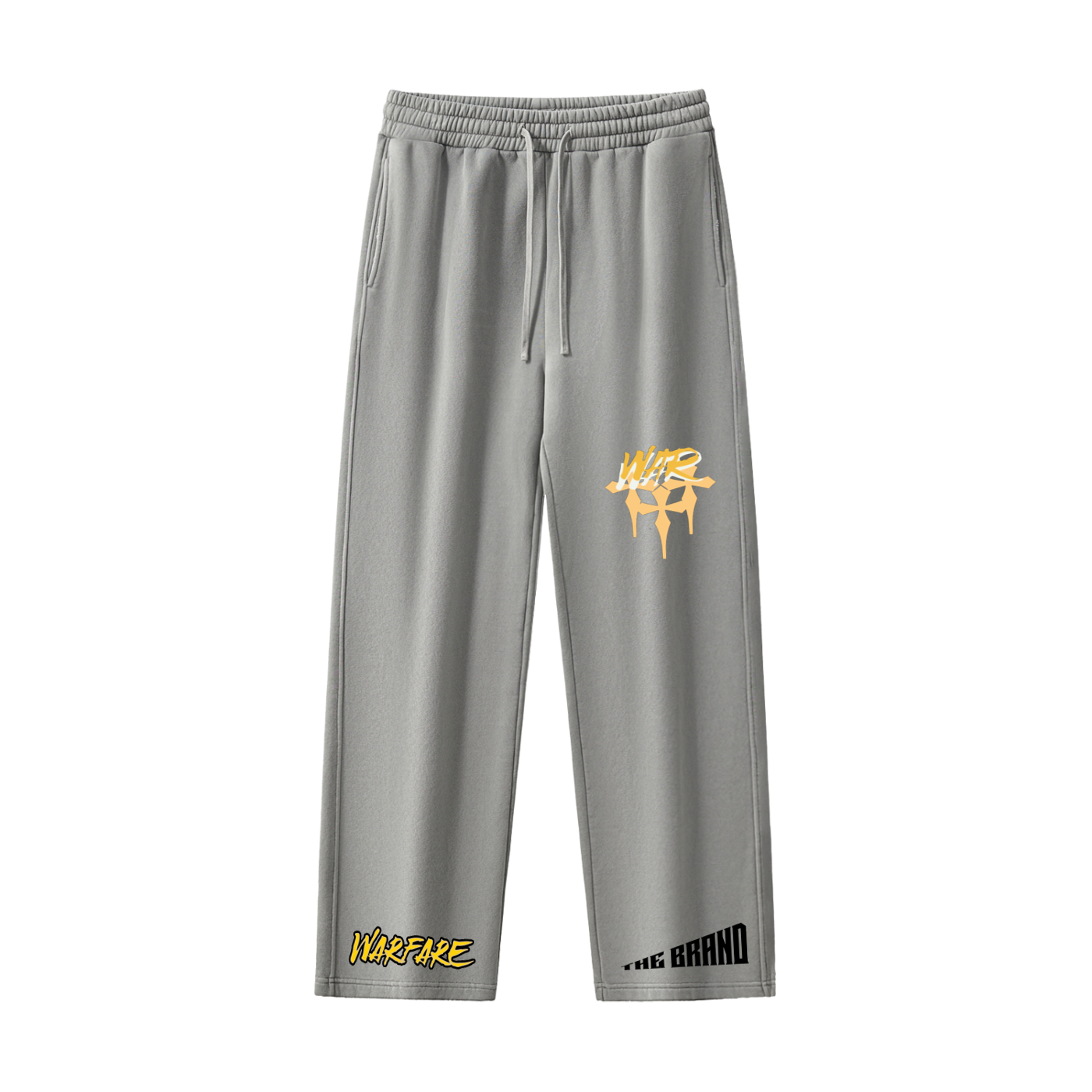 Frayed Enzyme Washed Fleece Sweatpants