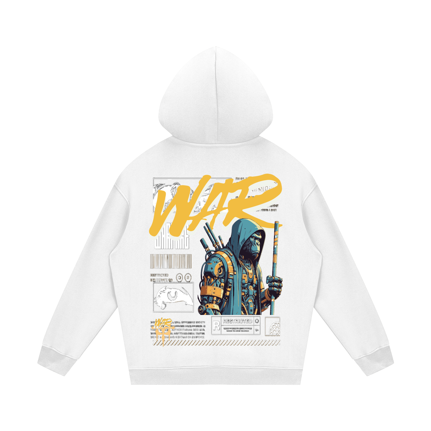 Streetwear Unisex Fleece Hoodie