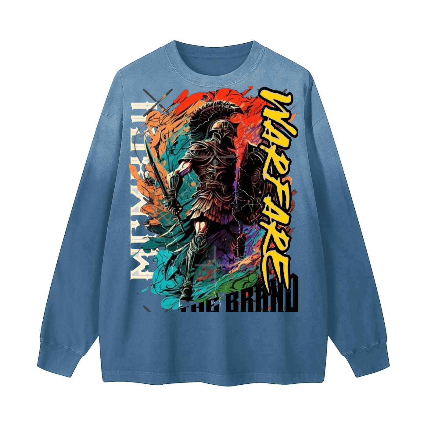 Gradient Washed Long Sleeve T-Shirt