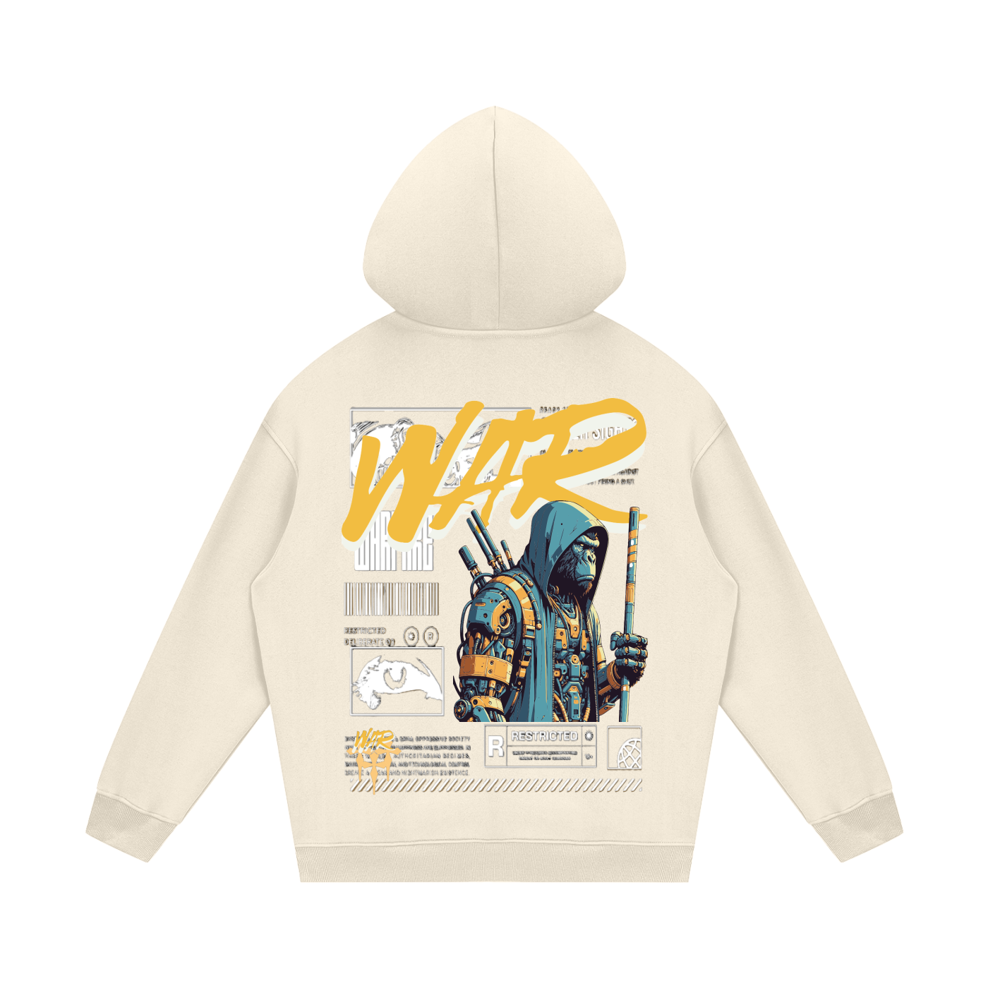 Streetwear Unisex Fleece Hoodie