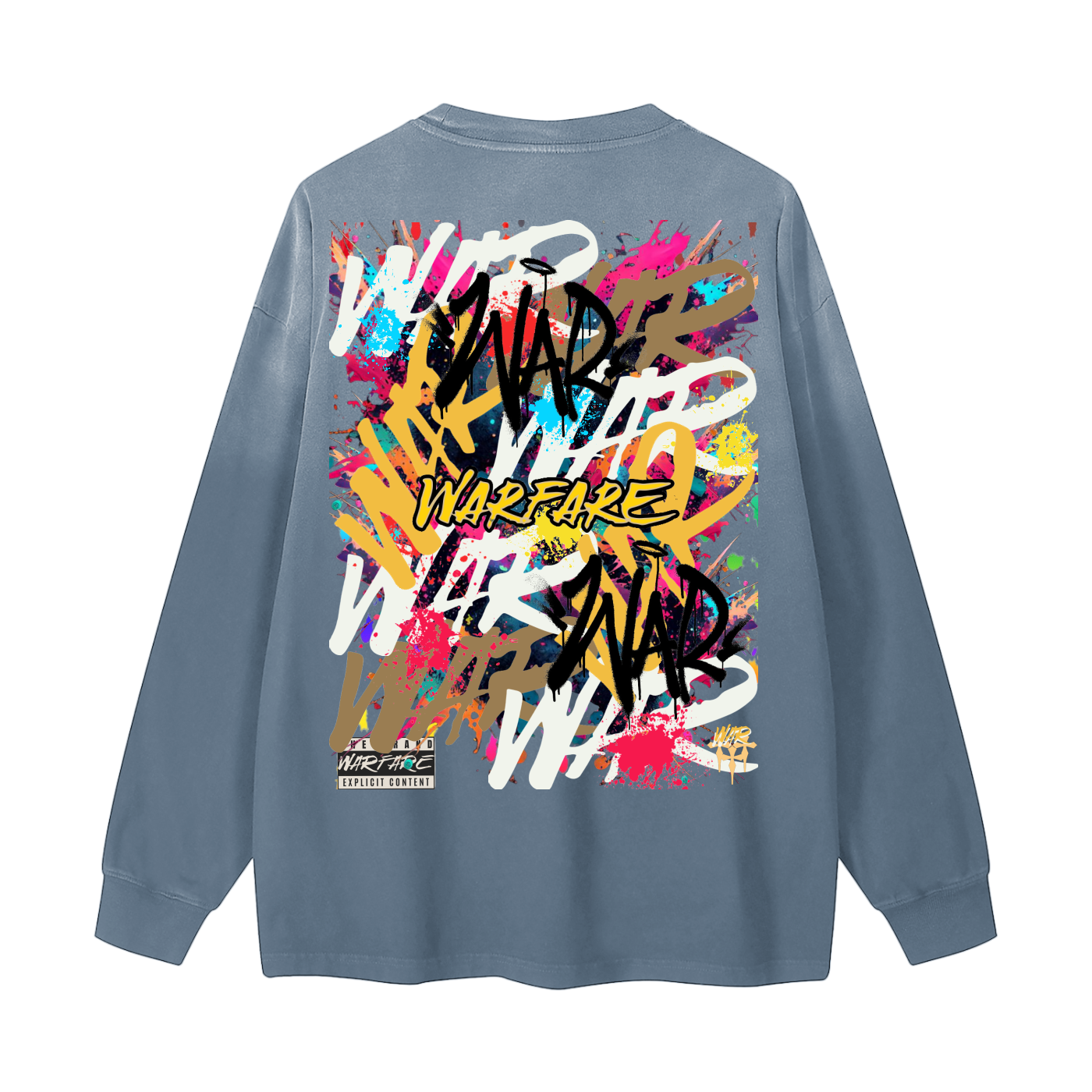 Gradient Washed Long Sleeve T-Shirt