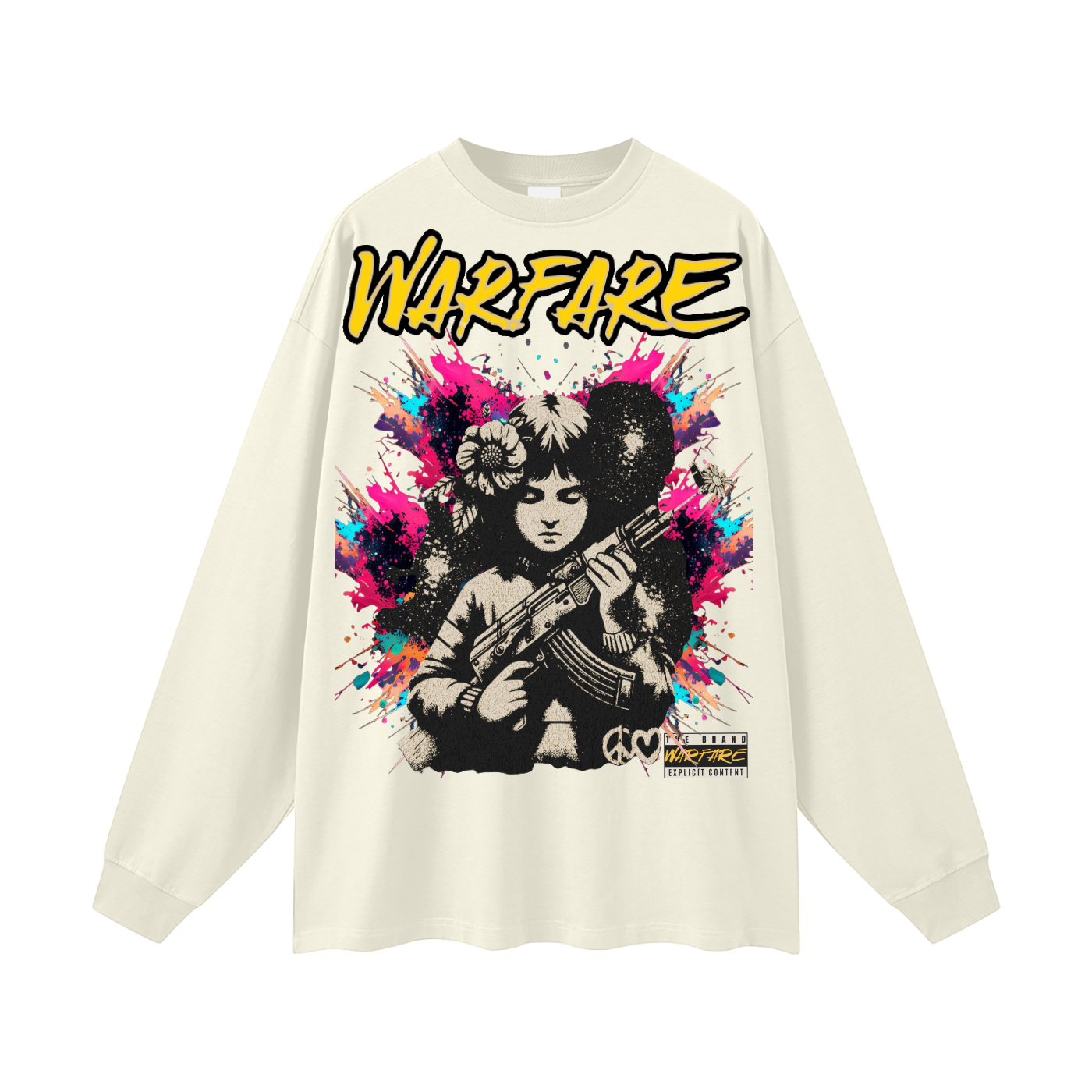 Oversized Unisex Long Sleeve T-Shirt