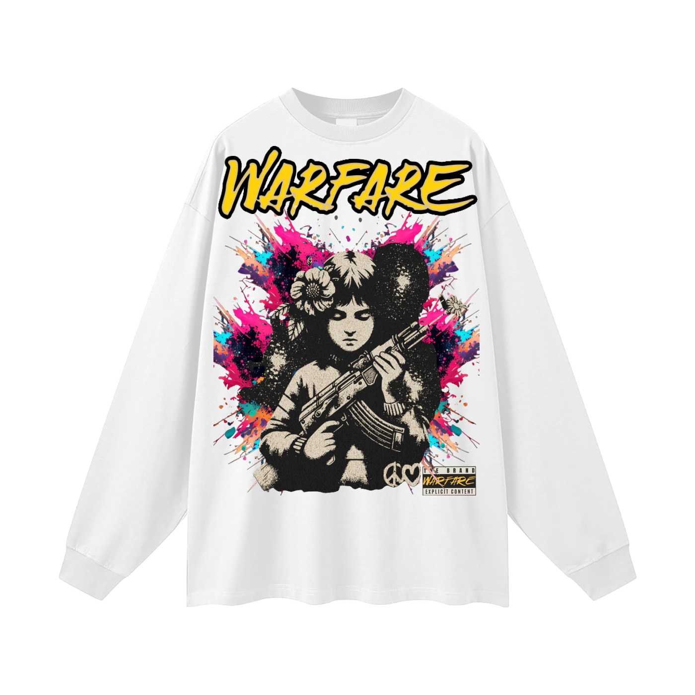 Oversized Unisex Long Sleeve T-Shirt