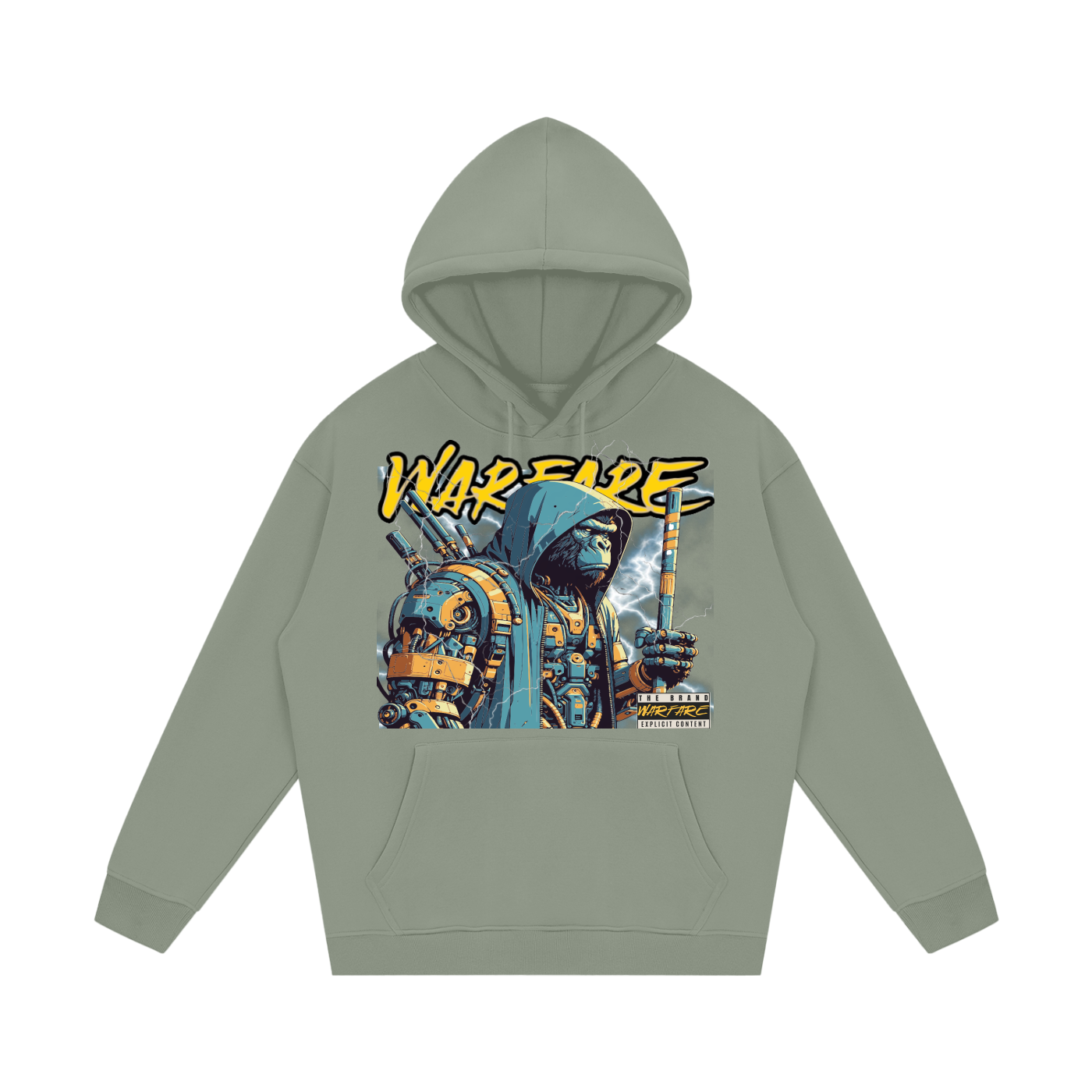 Streetwear Unisex Fleece Hoodie