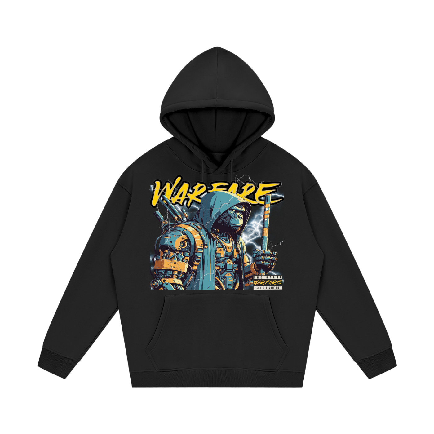 Streetwear Unisex Fleece Hoodie