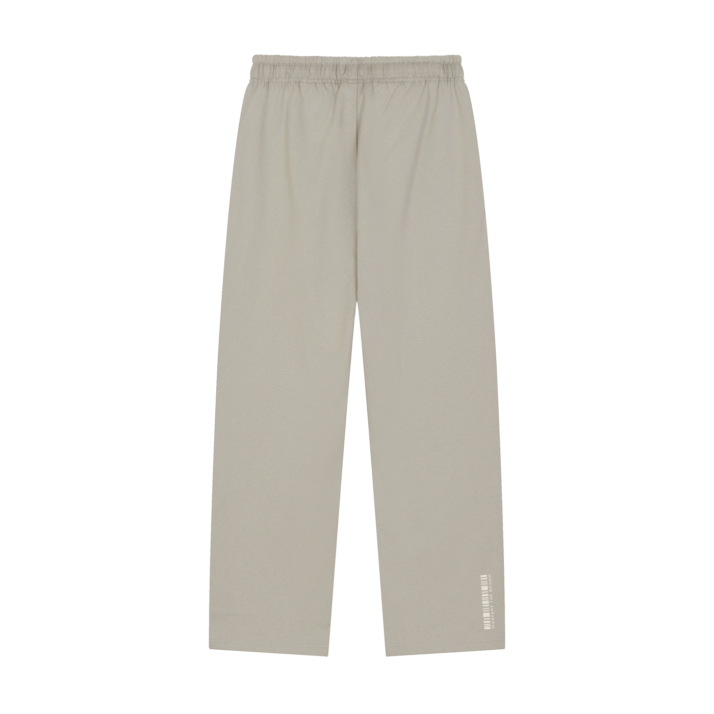 Solid Color Straight-Leg Sweatpants