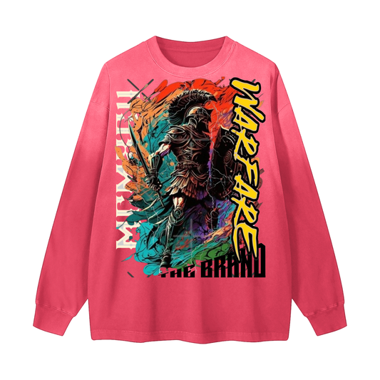 Gradient Washed Long Sleeve T-Shirt