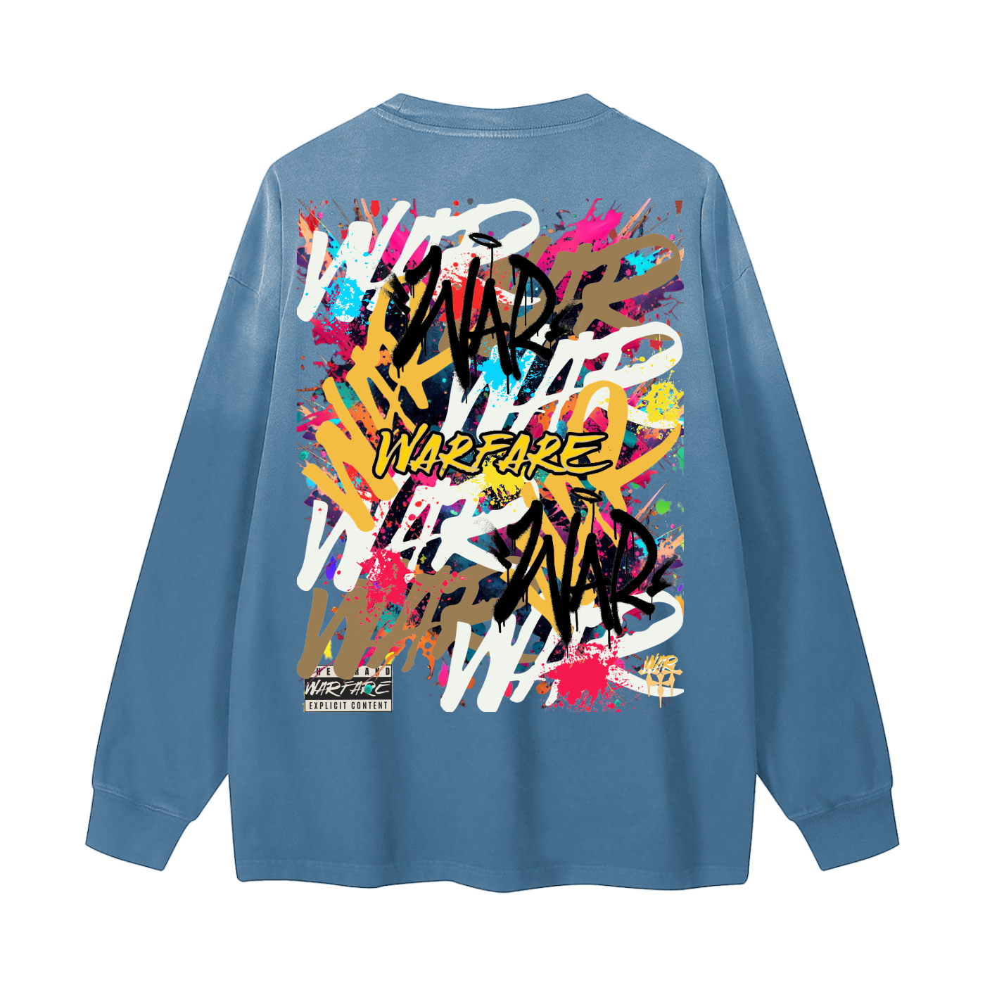 Gradient Washed Long Sleeve T-Shirt