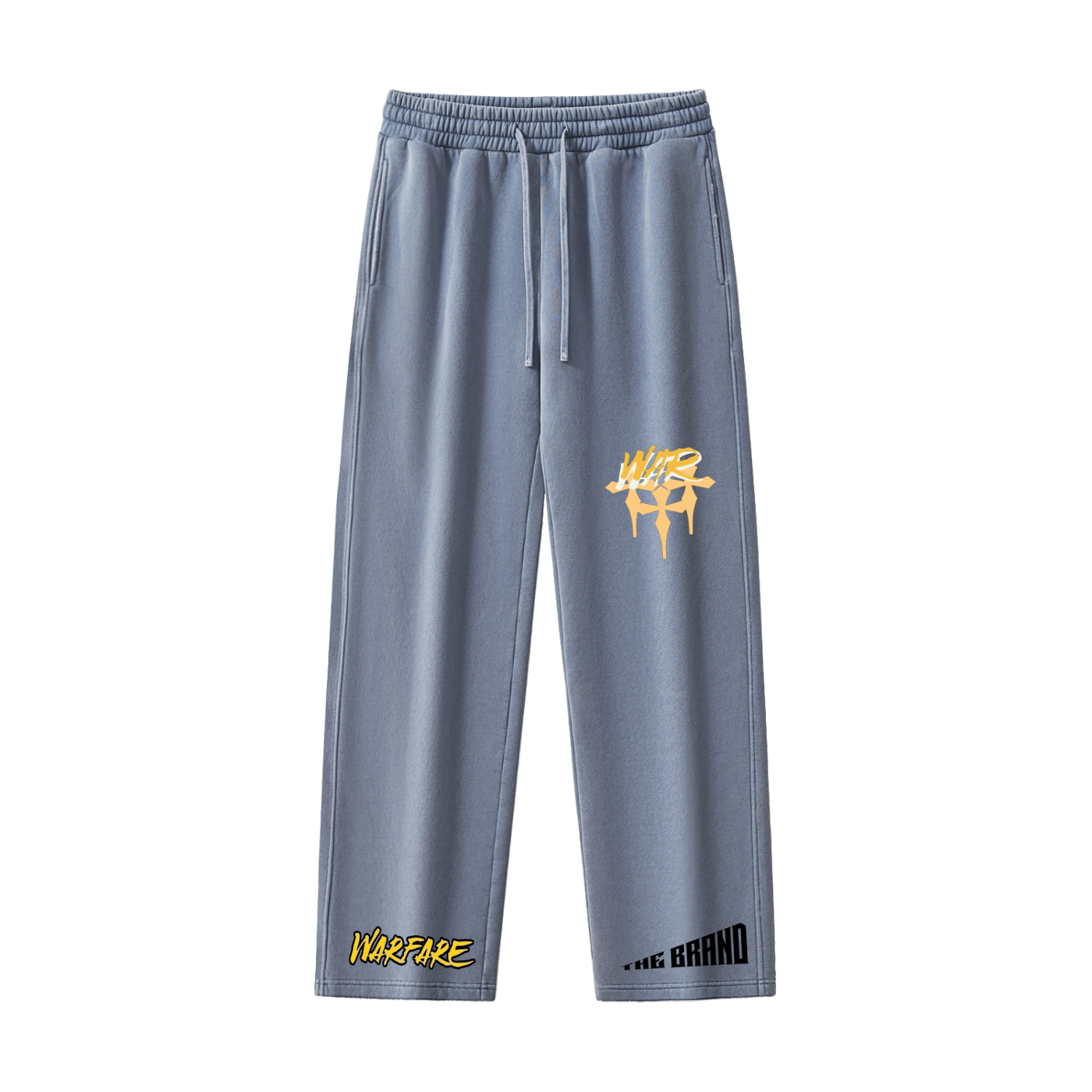 Frayed Enzyme Washed Fleece Sweatpants