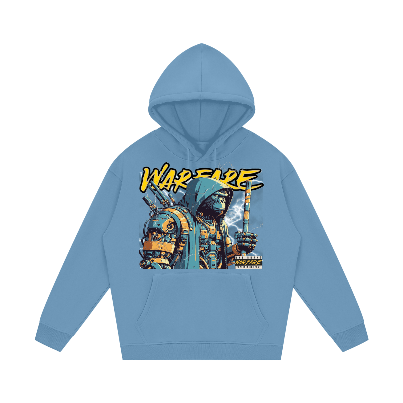 Streetwear Unisex Fleece Hoodie