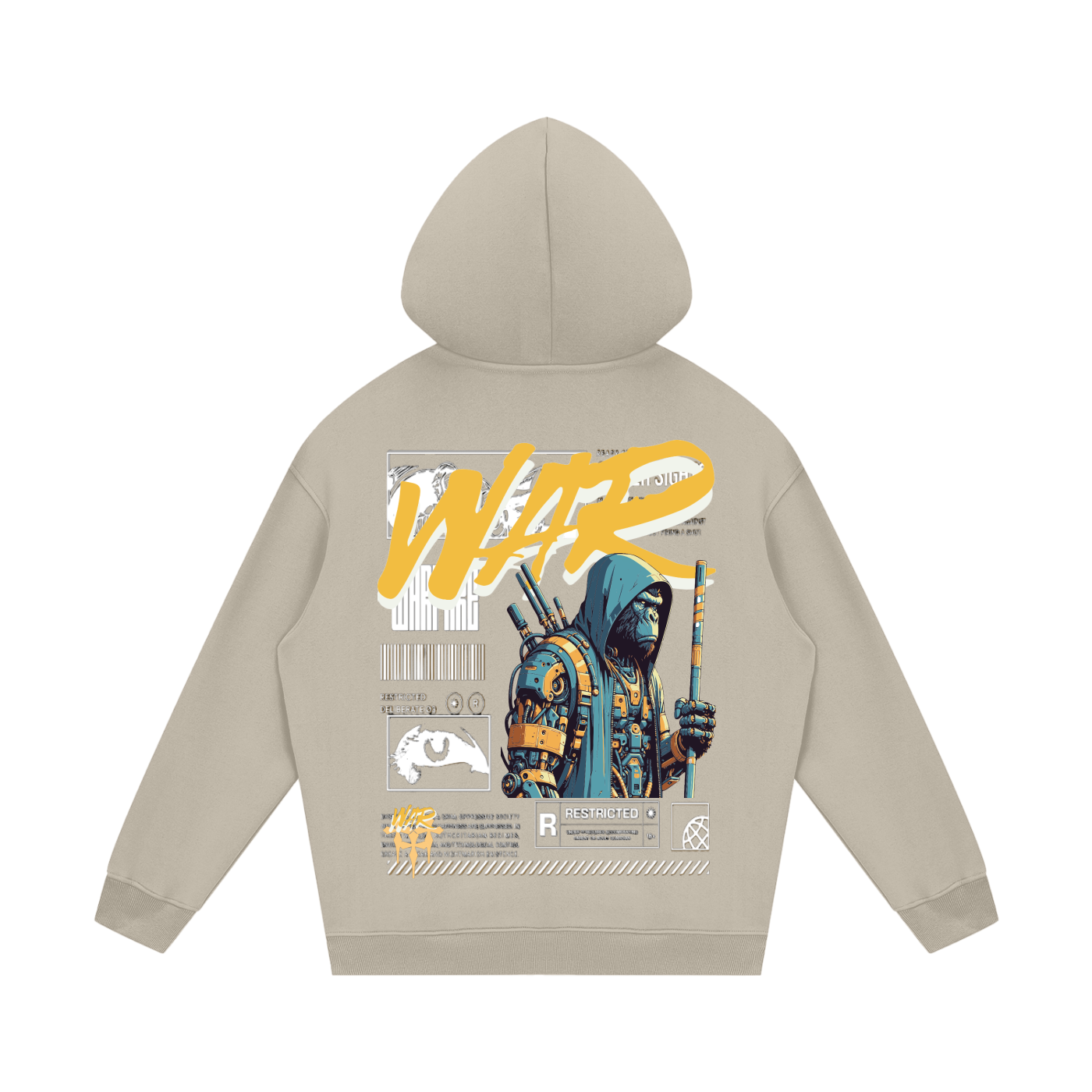 Streetwear Unisex Fleece Hoodie