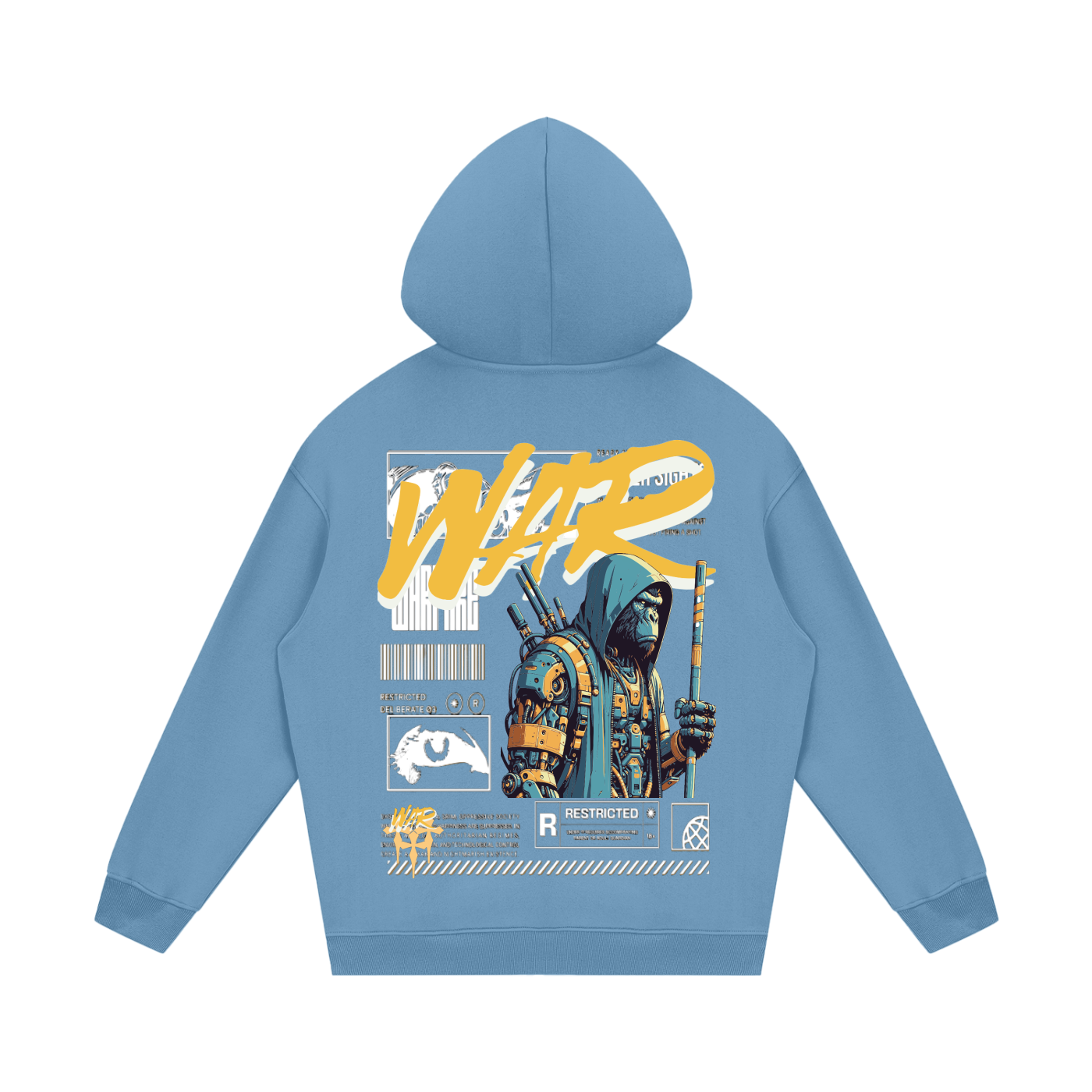 Streetwear Unisex Fleece Hoodie