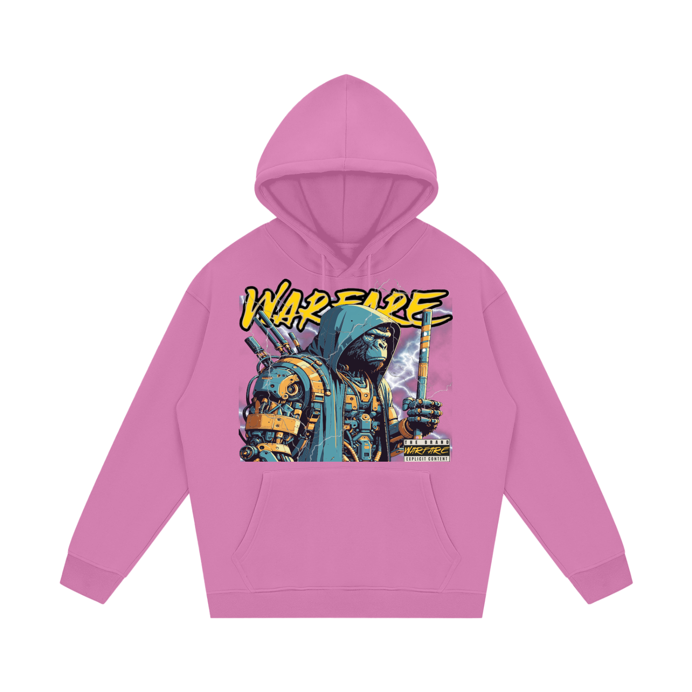 Streetwear Unisex Fleece Hoodie