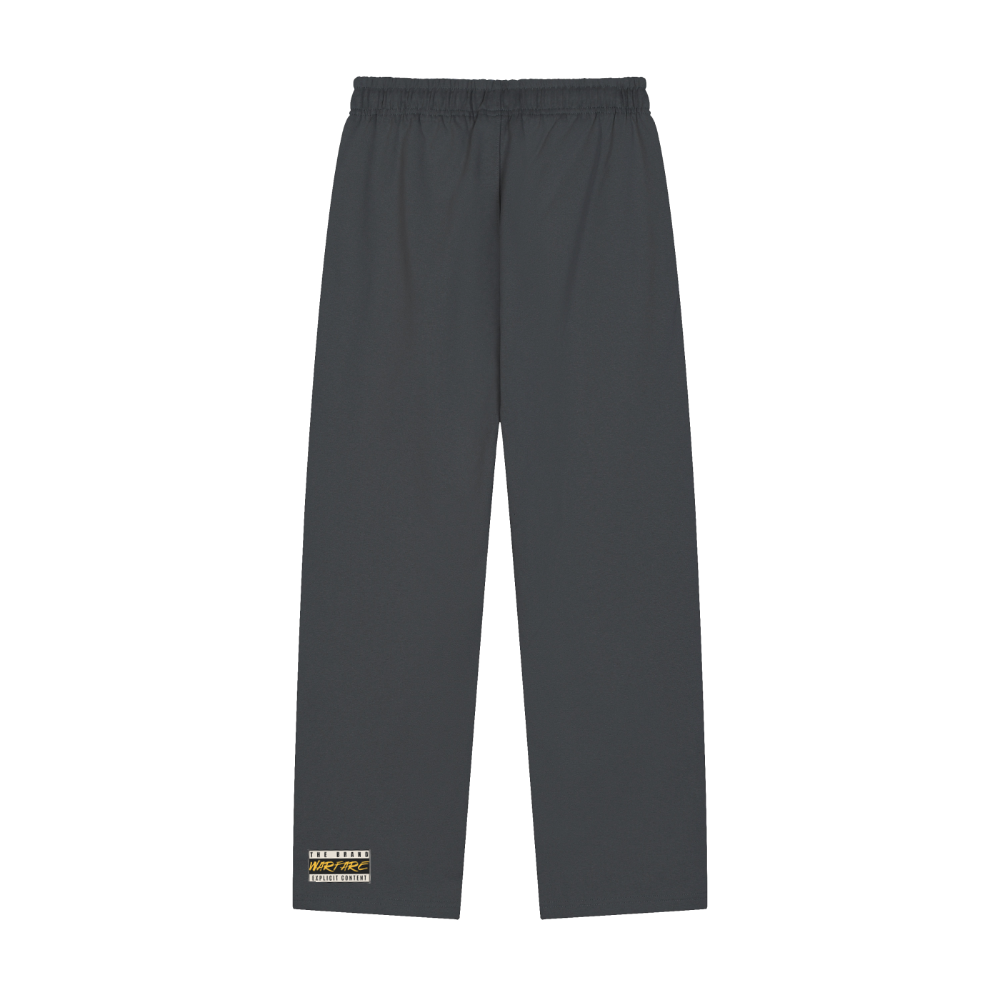 Solid Color Straight-Leg Sweatpants